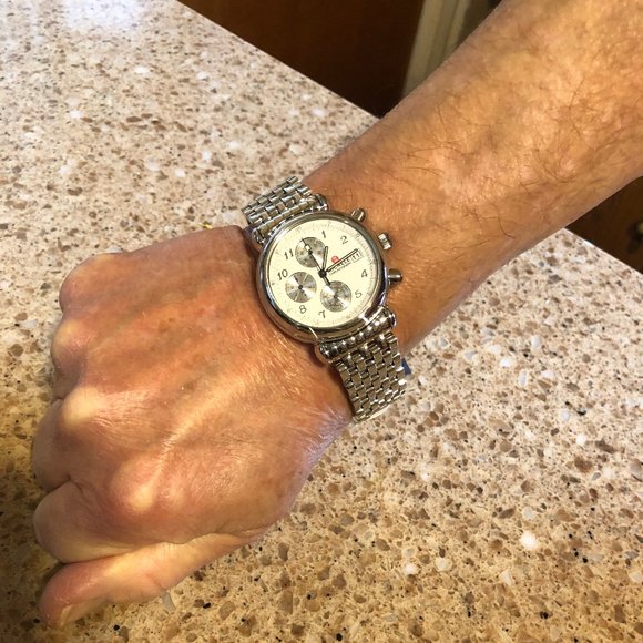 New Michele Analog Quartz 1/20 Second Chronograph - Picture 4 of 11